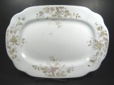 Vintage Wood & Son May Flower Mayflower Sm Oval Platter